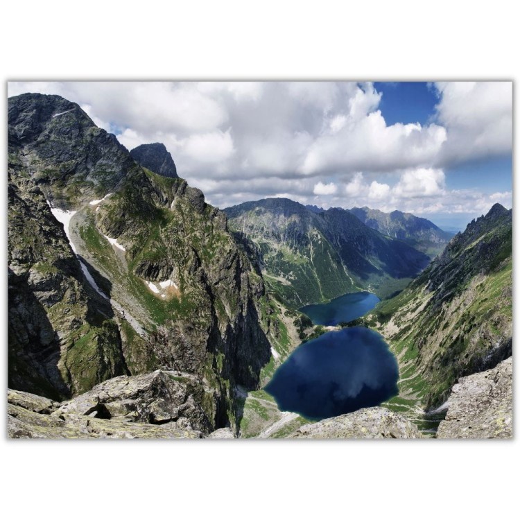 plakat tatry czarny staw