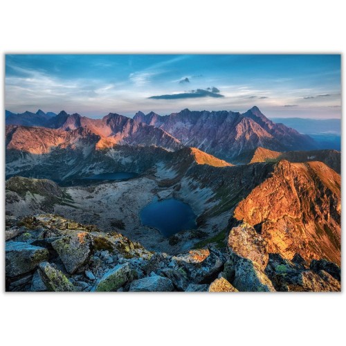 plakat tatry dolina pięciu stawów polskich