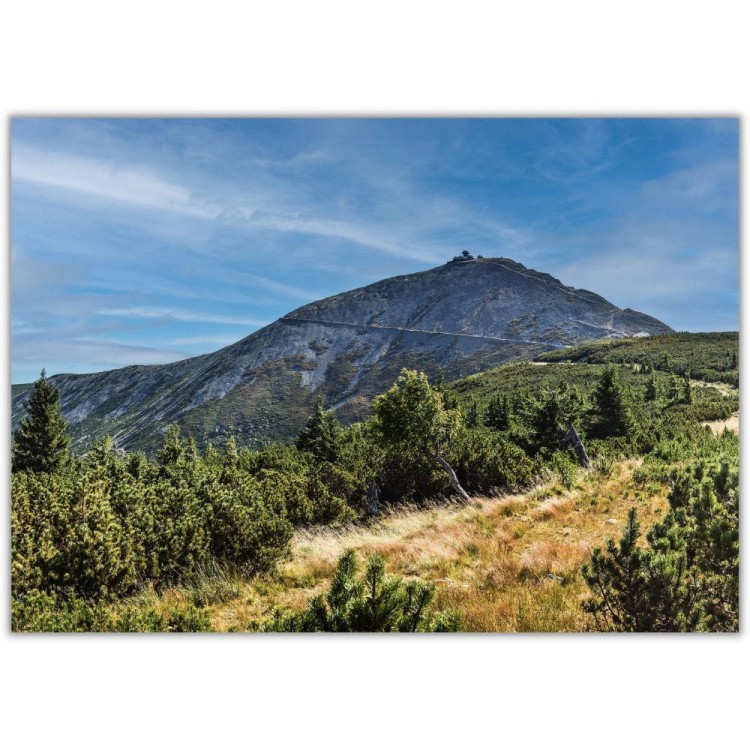 plakat karkonosze śnieżka