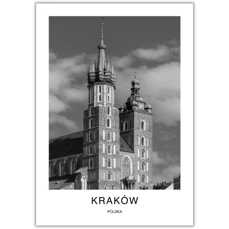 plakat kraków polska kościół mariacki