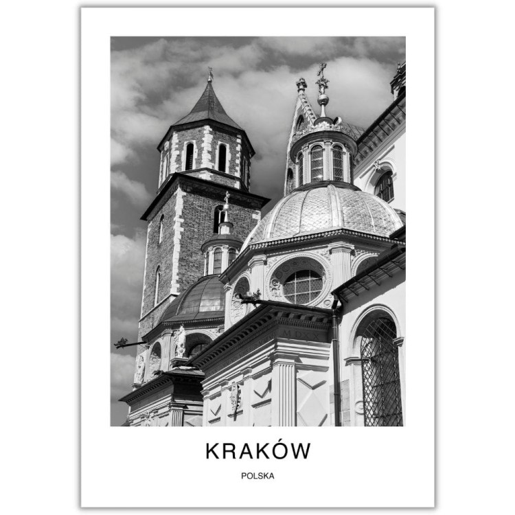 plakat kraków polska katedra wawel