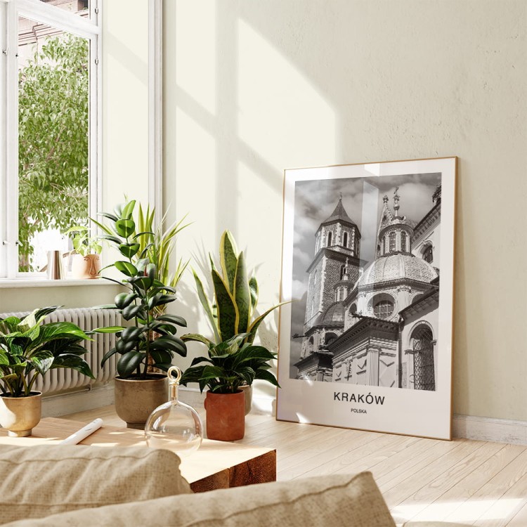 plakat kraków polska katedra wawel w salonie
