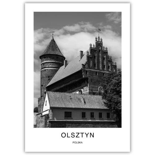 plakat olsztyn polska zamek
