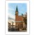 plakat gdańsk neptun z białym obramowaniem