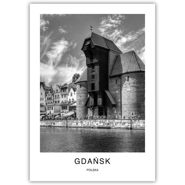 plakat gdańsk polska żuraw