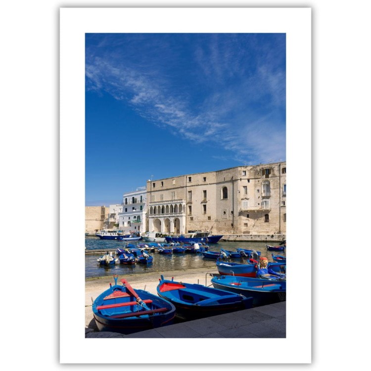 plakat monopoli porto antico z białym obramowaniem
