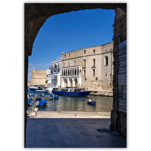 plakat monopoli widok na porto antico