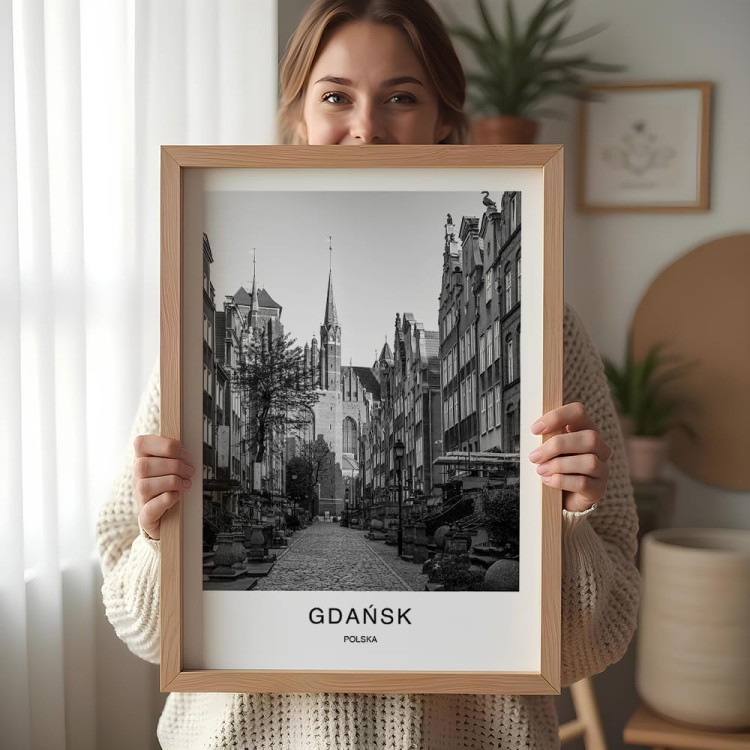 plakat gdańsk polska mariacka wydruk