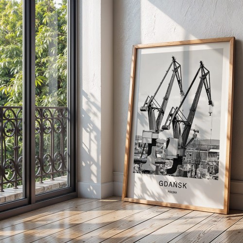 plakat gdańsk polska stocznia duży format