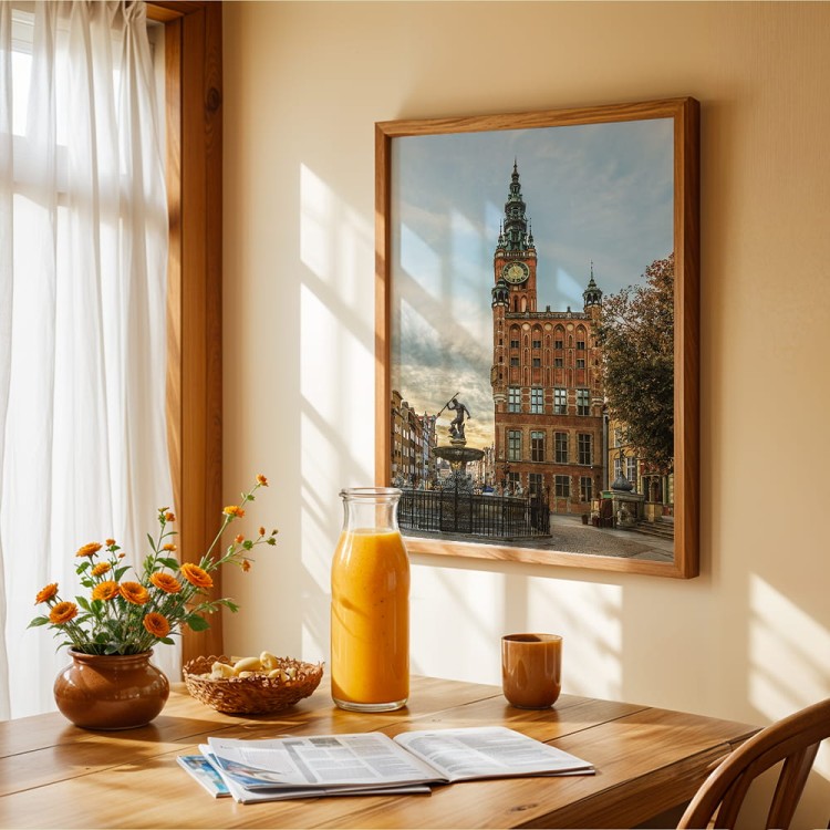 plakat gdańsk neptun w jadalni