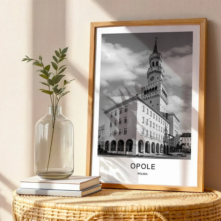 plakat opole polska ratusz w salonie