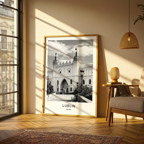 plakat lublin polska zamek duży format