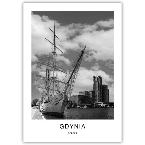 plakat gdynia polska dar pomorza