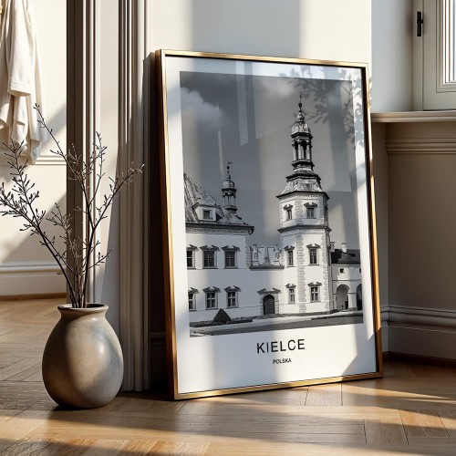plakat kielce polska pałac dekoracja