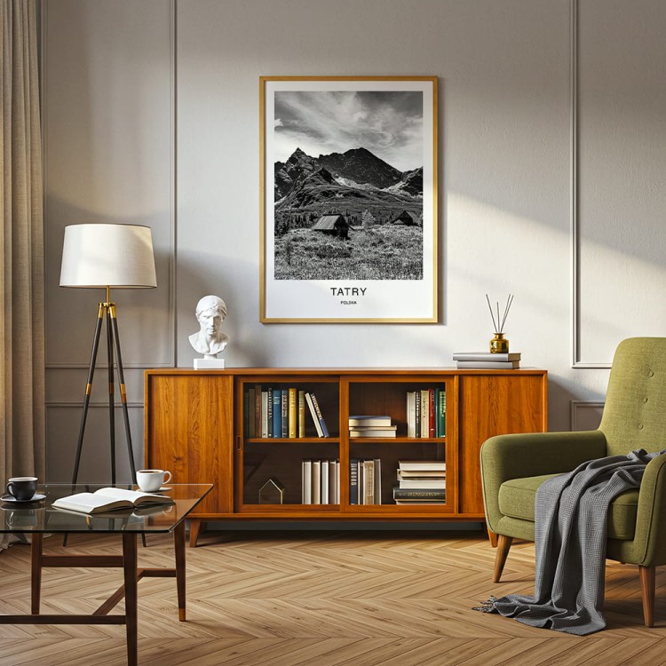 plakat tatry polska hala gąsienicowa i tatry wysokie w salonie