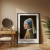plakat johannes vermeer girl with a pearl earring w czarnej ramie