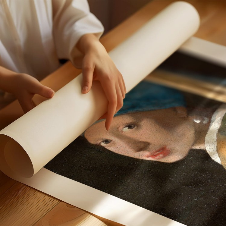 plakat johannes vermeer girl with a pearl earring wydruk