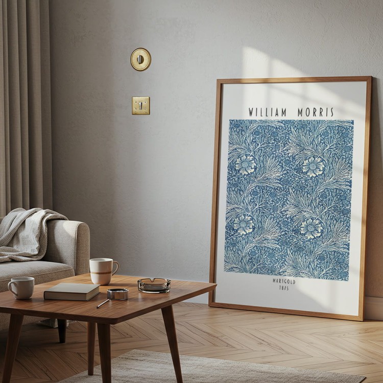 plakat william morris marigold w salonie