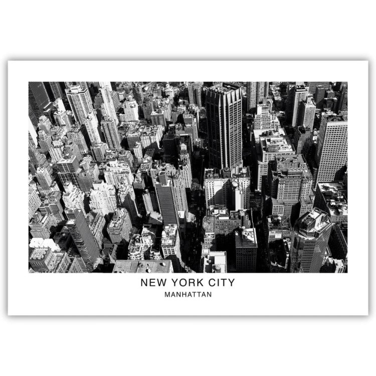 plakat nowy jork usa manhattan