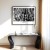 plakat nowy jork usa manhattan w czarnej ramie