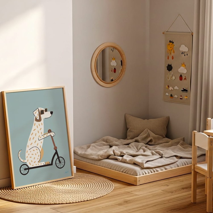 plakat luzem po mieście w pokoju dziecięcym