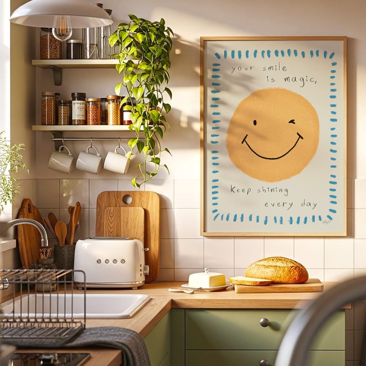 plakat twój uśmiech to magia w kuchni