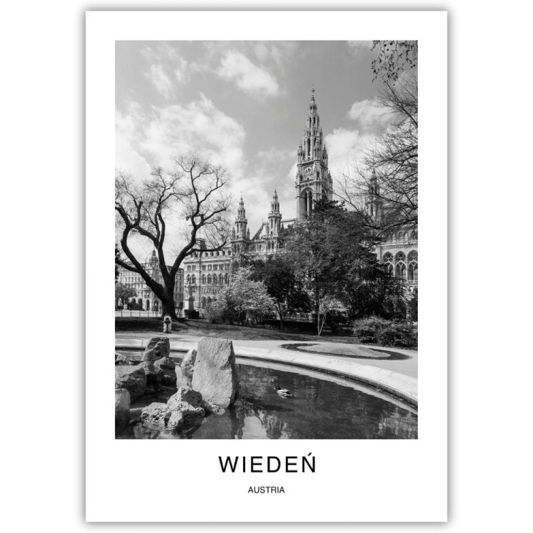 plakat wiedeń austria w sercu wiednia