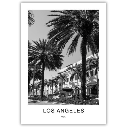 plakat los angeles usa beverly hills
