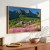 plakat tatry hala gąsienicowa w salonie nad komodą