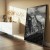 plakat tatry mnich w czerni i bieli w salonie