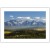 plakat tatry widok na tatry z białym obramowaniem