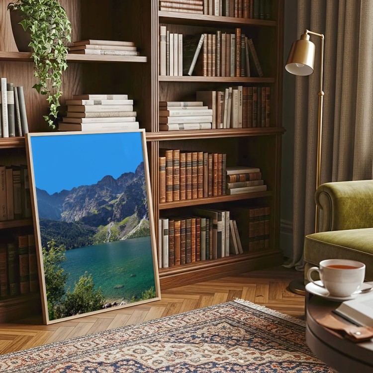 plakat tatry morskie oko w pokoju