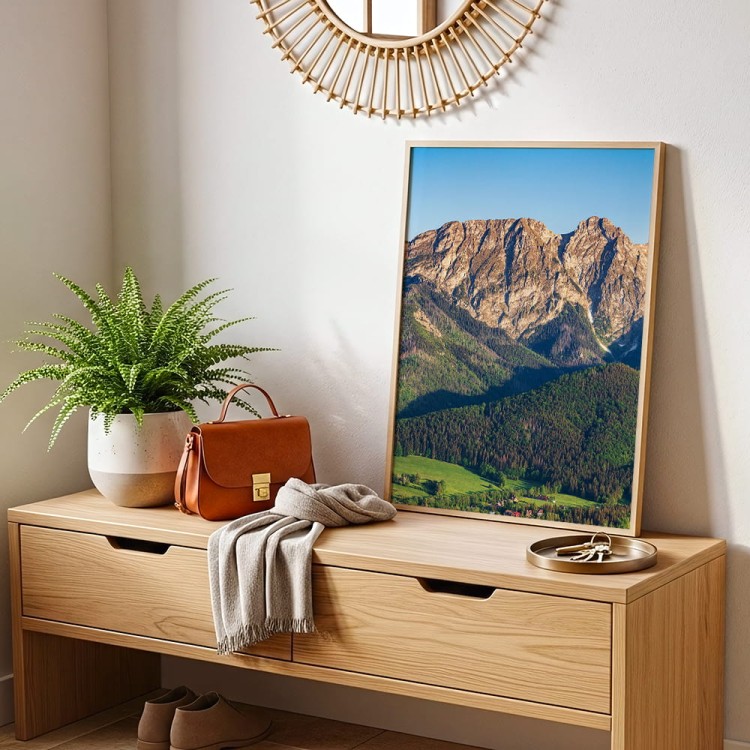 plakat tatry giewont śpiący rycerz w przedpokoju