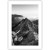 plakat tatry widok z rysów w czerni i bieli z białym obramowaniem