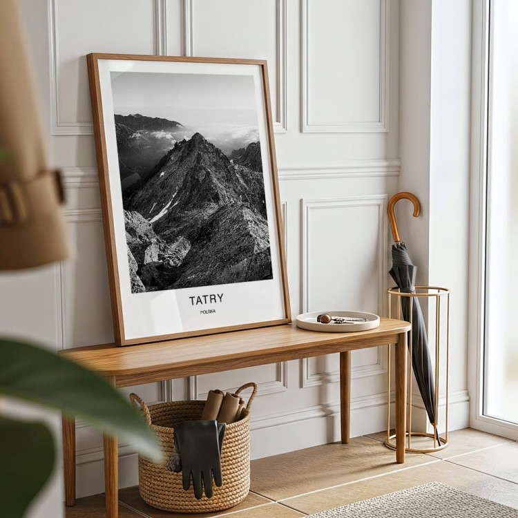 plakat tatry polska panorama tatr z rysów w przedpokoju