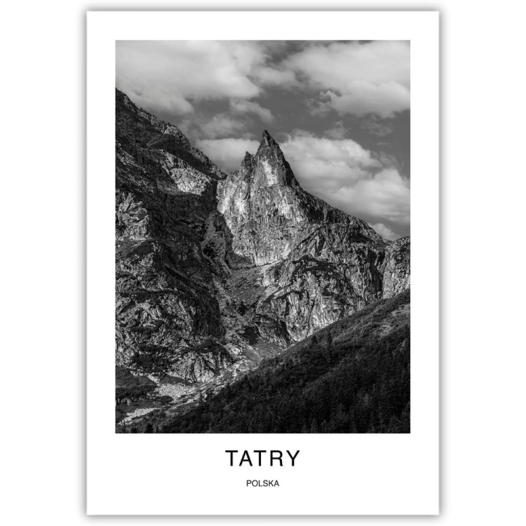 plakat tatry polska mnich nad morskim okiem