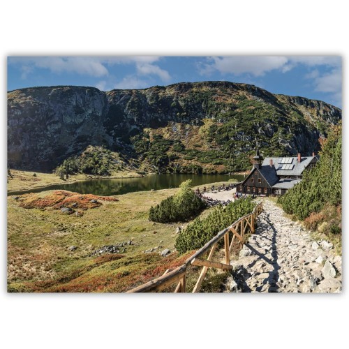 plakat karkonosze samotnia