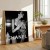 plakat retro glamour w drewnianej ramie