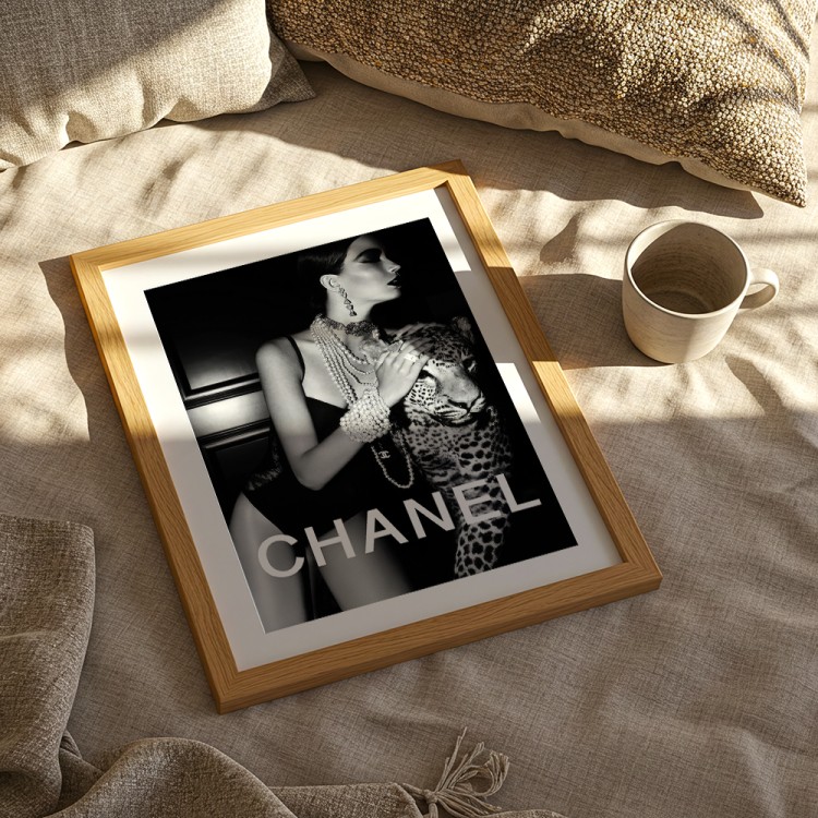 plakat retro glamour z passe-partout