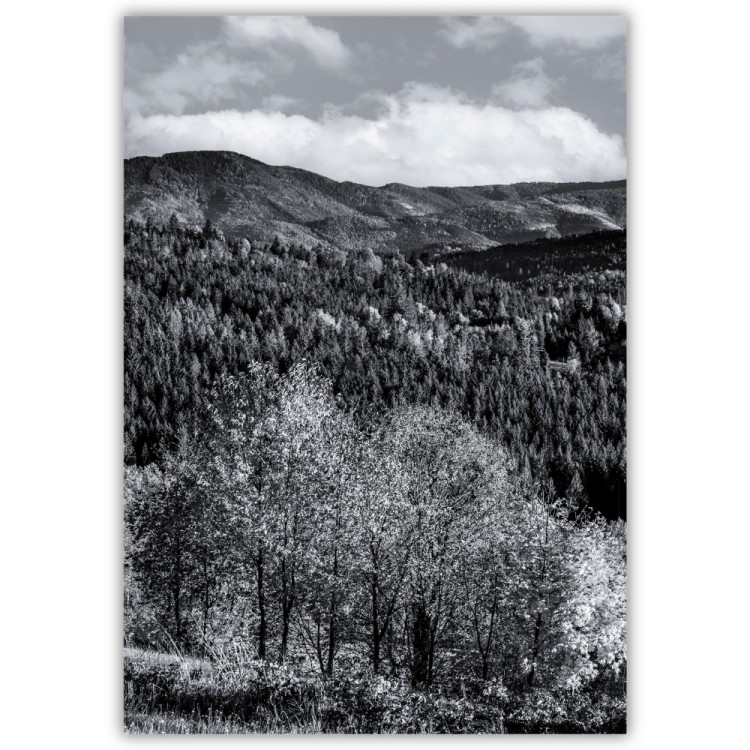 plakat beskidy beskidzkie pasma gór