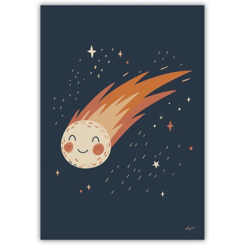 plakat wesoła kometa