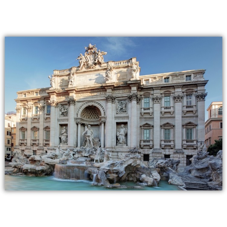 plakat rzym fontanna di trevi