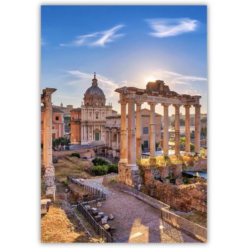 plakat rzym forum romanum