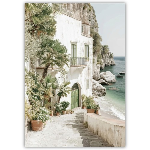 plakat casa italia dom nad morzem