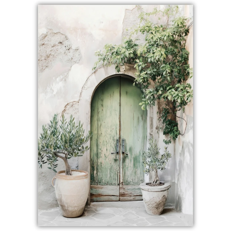 plakat casa italia drzwi do ogrodu