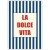 plakat la dolce vita retro