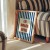 plakat la dolce vita retro w drewnianej ramce