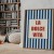 plakat la dolce vita retro w pokoju