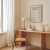 plakat kalendarz 2027 classic beige w drewnianej ramie nad biurkiem