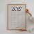 plakat kalendarz 2027 classic beige w ramie